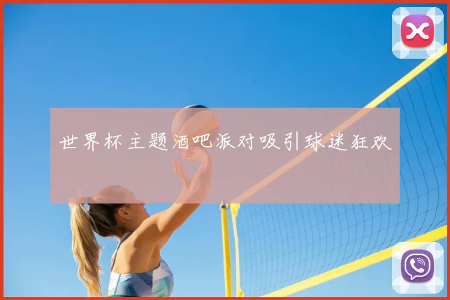 世界杯主题酒吧派对吸引球迷狂欢