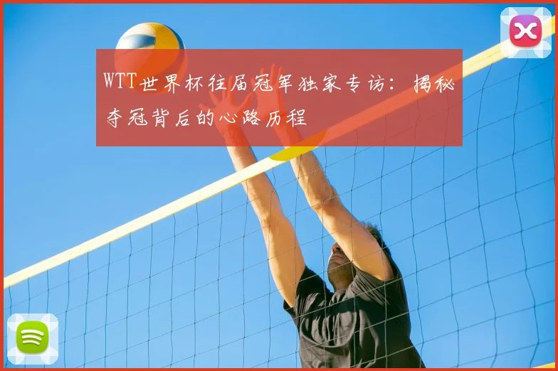 WTT世界杯往届冠军独家专访:揭秘夺冠背后的心路历程