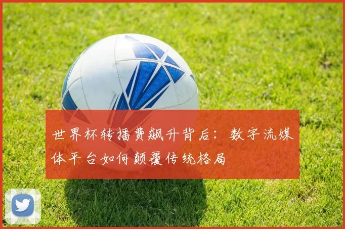 世界杯转播费飙升背后:数字流媒体平台如何颠覆传统格局